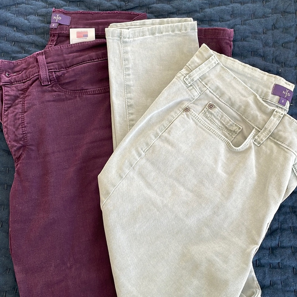 NYDJ two pairs long pants